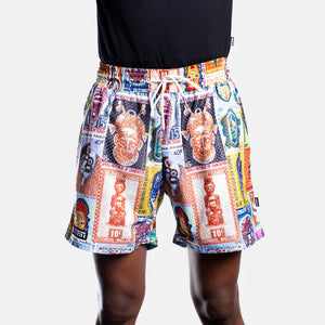 Aluta Mask | Beach Shorts | Stamped